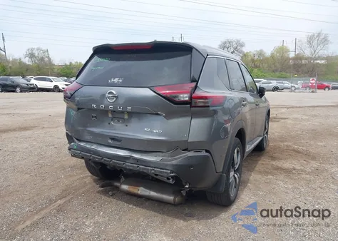 2021 Nissan Rogue Sl Intelligent Awd from USA, damaged, VIN 5N1AT3CB1MC702788